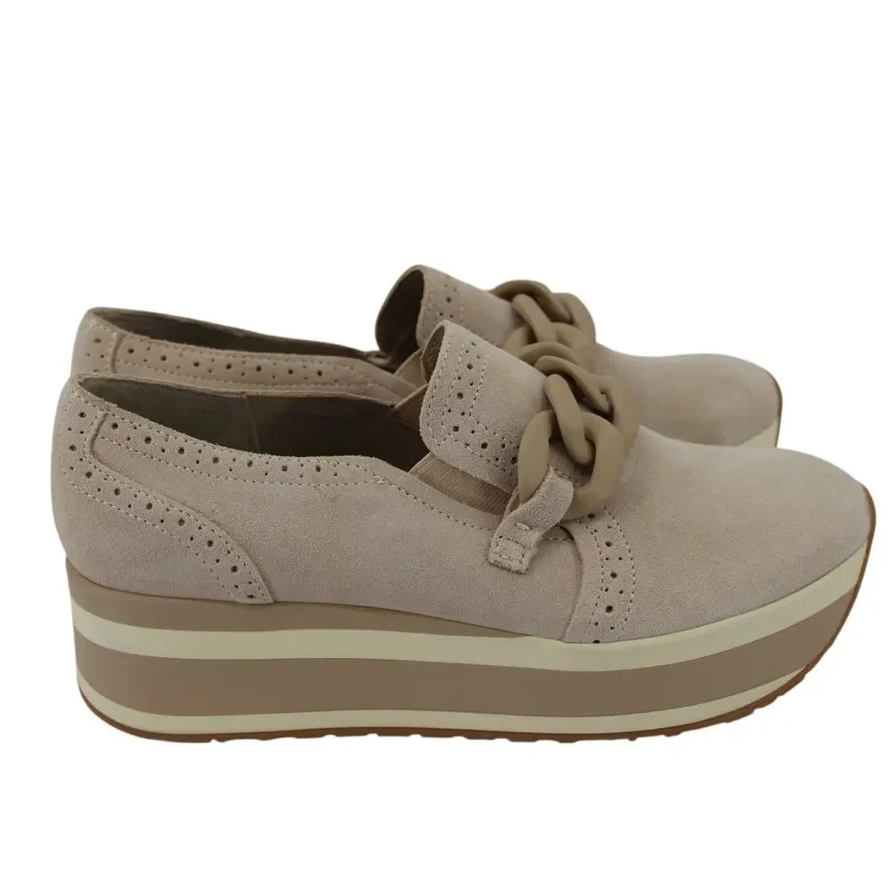 Dolce Vita Women's 8 Jhenee Platform Slip-On Loafer Sneakers